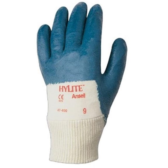 Ansell 012-47-400-7 205930 7 Hylite-Medium Weight Nitrile Coated