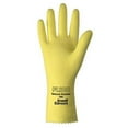 thumbnail image 1 of Ansell 012-87-198-9 Light Duty Natural Latex flock Lined Lemon Glove- Size 9, 1 of 1
