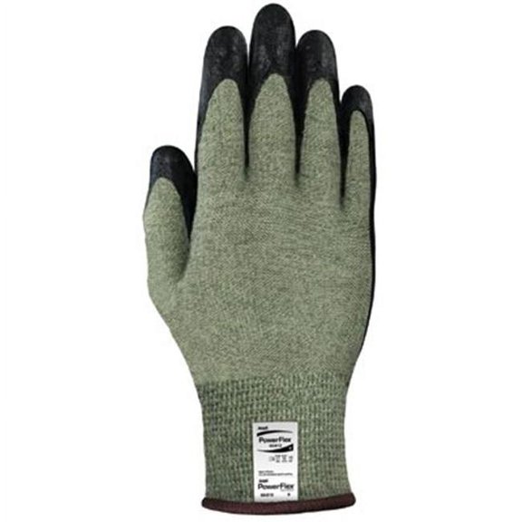 Ansell 206491 Proprietary Blackfoam Palm Coating On A - Black - Size 9