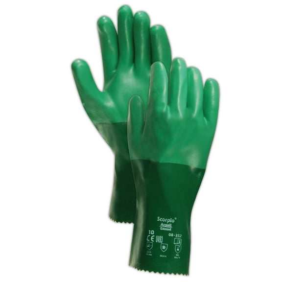Ansell 212511 Scorpio Neoprene Coated Gloves, Ansell 08 352 8, 1 Pair