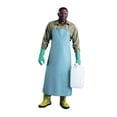 thumbnail image 1 of Ansell 33'' X 44'' Green CPP 18 mil Vinyl Heavy Duty chmical Protection Apron With Stomach Patch, 1 of 2