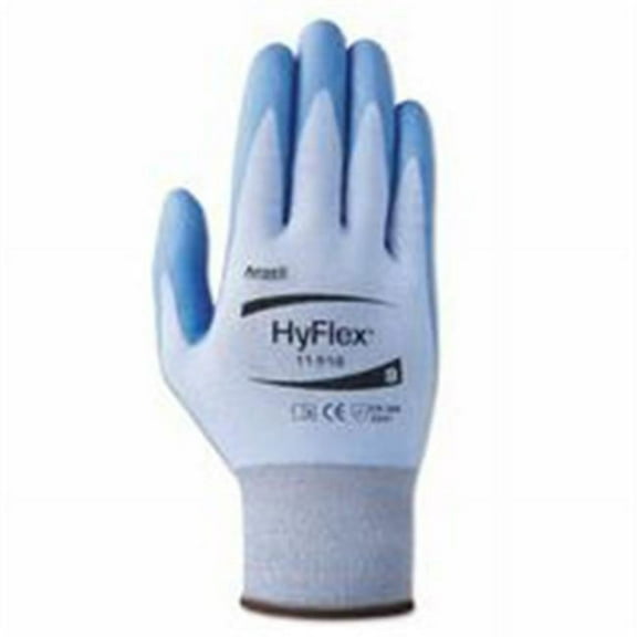 Ansell  Hyflex Coated Gloves - Blue-Gray - 11