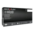 thumbnail image 1 of Ansell Microflex MidKnight MK-296 Disposable Nitrile Work Gloves, 5.9mil, Black XXL, Box of 100, 1 of 2