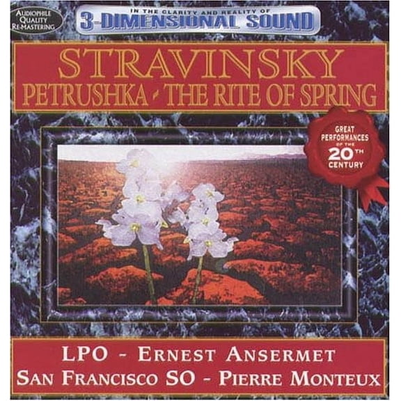 Ansermet,Ernest / Monteux,Pierre - Stravinsky: Petrushka & the Rite of Spring - Music & Performance - CD