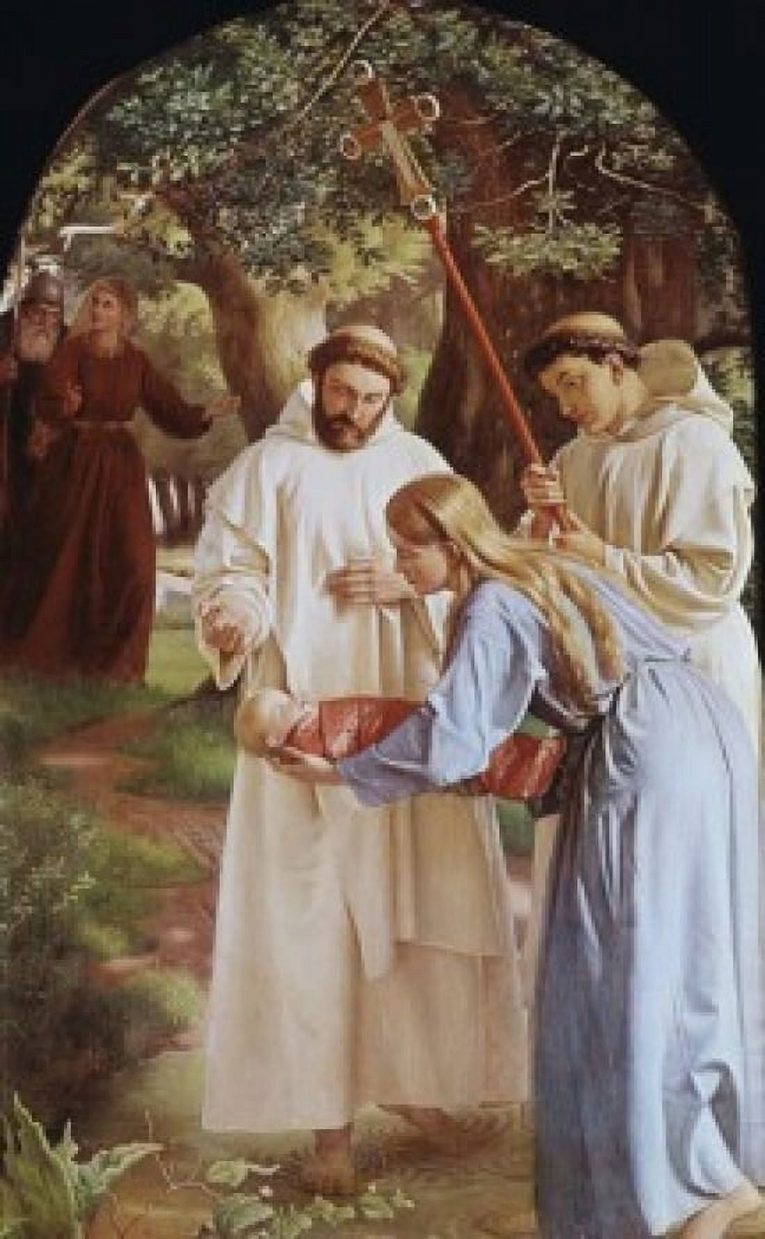 Ansgar & Oedkert Christen Dalsgaard 1824-1907 Danish Canvas Art - Christen Dalsgaard (18 x 24)