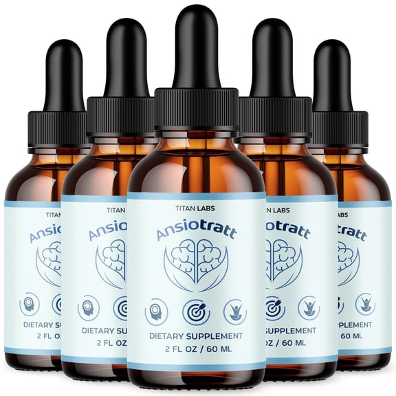 Ansiotratt Drops Advanced Formula Brain Support Supplement 150 Servings