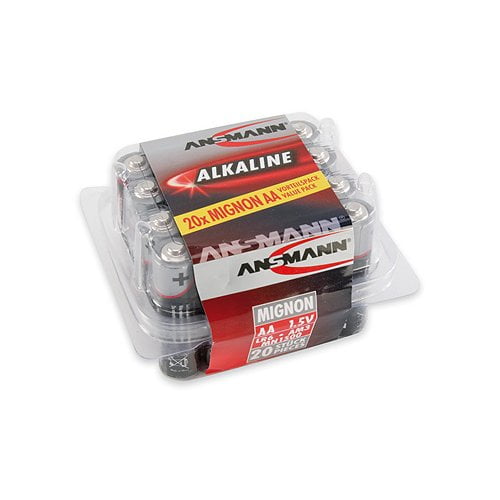 Ansmann 5015548 Ansmann Bulk AA Alkaline Batteries 20 -Pack