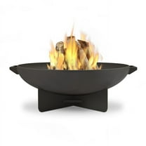 Anson Fire Bowl in Gray by Real Flame