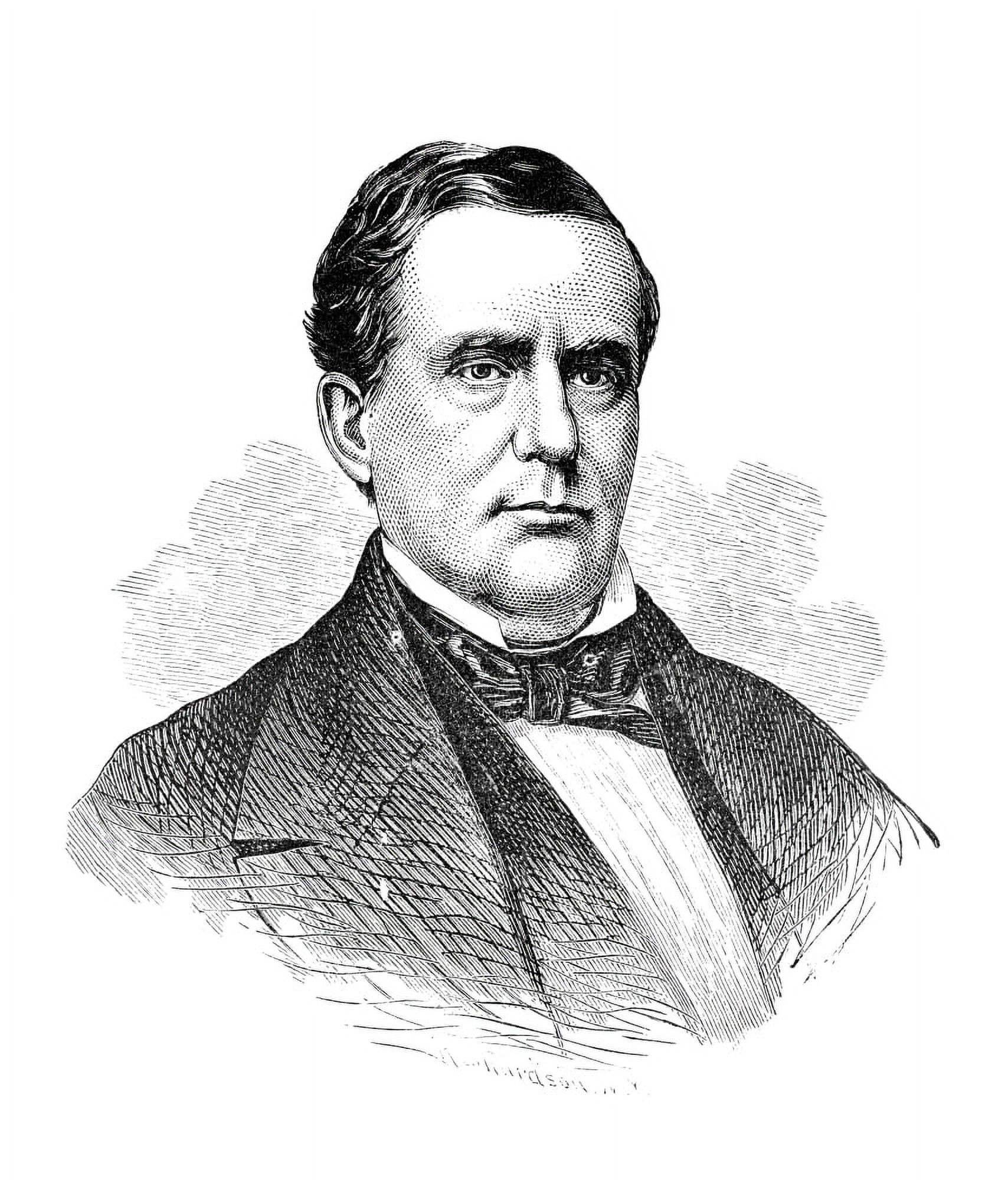 Anson Jones (17981858). /Npresident Of The Republic Of Texas. Wood