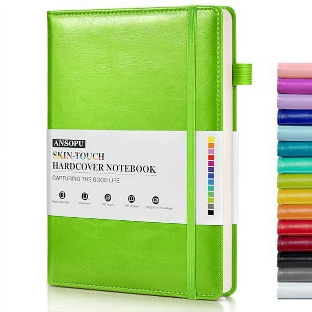 Ansopu Lined Journal Notebook .. for Writing, A5 100 .. GSM Thick 