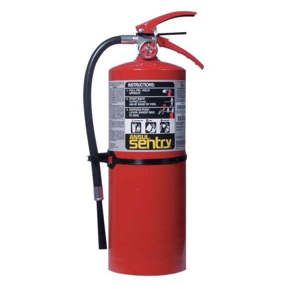 Ansul Sentry 10 lb ABC Fire Extinguisher w/ Wall Hook