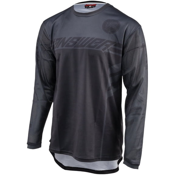 Answer 25 Arkon Nitrus Jersey Black/Grey - Large