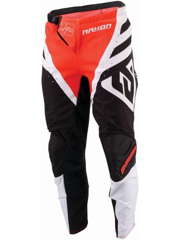 25 Arkon Nitrus Pants Red/Black/WhiteYouth Size - 28