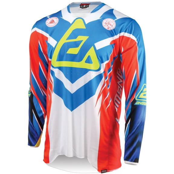 Answer 25 Elite Xotic Jersey Red/White/Blue - Large