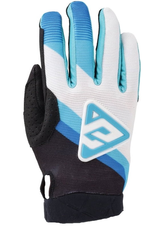 25 Peak Flo Gloves Black/Blue/White - Large 442791