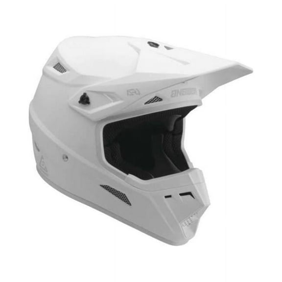 Answer 446364 AR1 Solid Youth Off-Road Helmet, White - Small