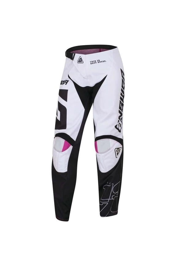 447557 Youth A23 Syncron CC Pant, Black, White & Rhodamine - Size 26