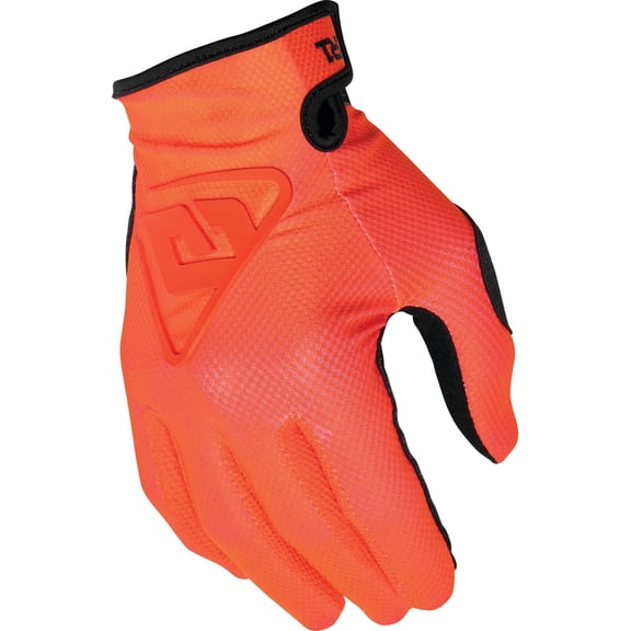 Answer A21 AR1 Charge Mens MX Offroad Gloves Flo Red LG