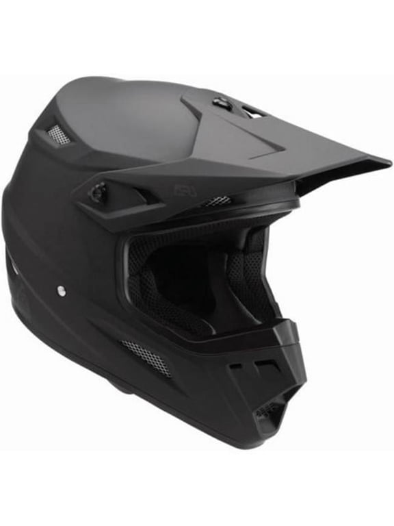 A22 AR1 Solid Youth Helmet (Small, Matte Black)