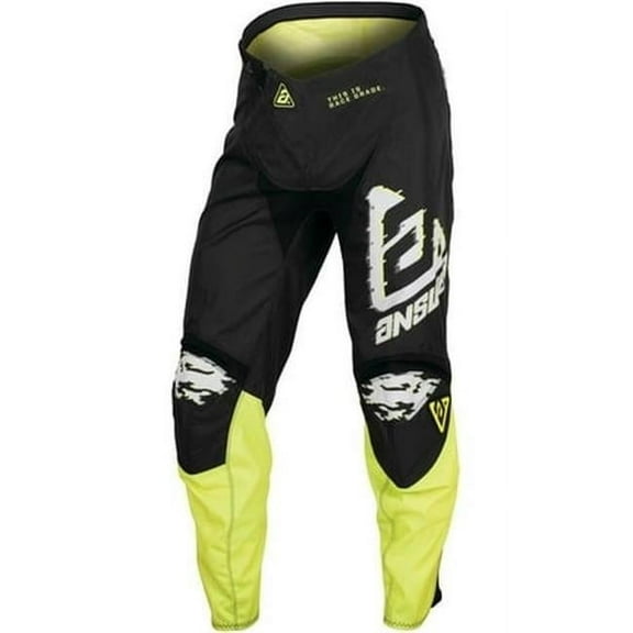 Answer A23.5 Syncron Meltdown Youth MX Offroad Pants Gray/Hyper Acid 24 USA