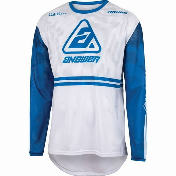Answer A23 Arkon Trials Youth MX Offroad Jersey Blue/White XL