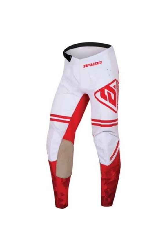 A23 Arkon Trials Youth MX Offroad Pants Red/White 22 USA