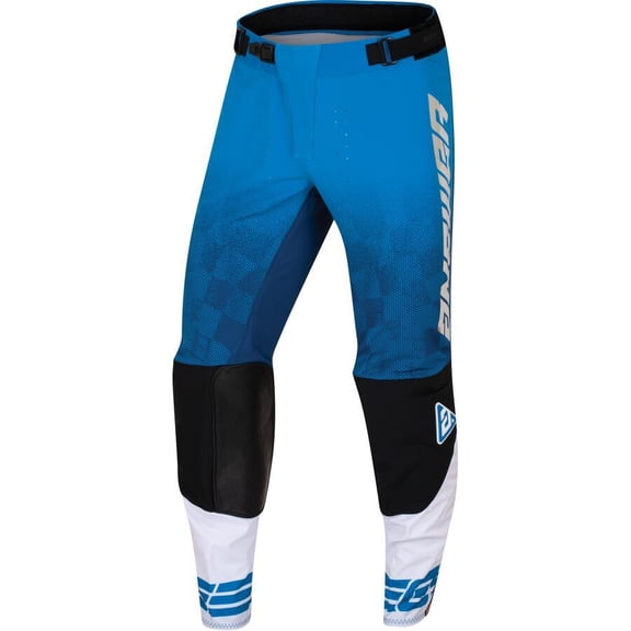 Answer A23 Elite Finale Mens MX Offroad Pants Blue/White 32 USA