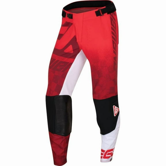 Answer A23 Elite Finale Mens MX Offroad Pants Red/White 34 USA