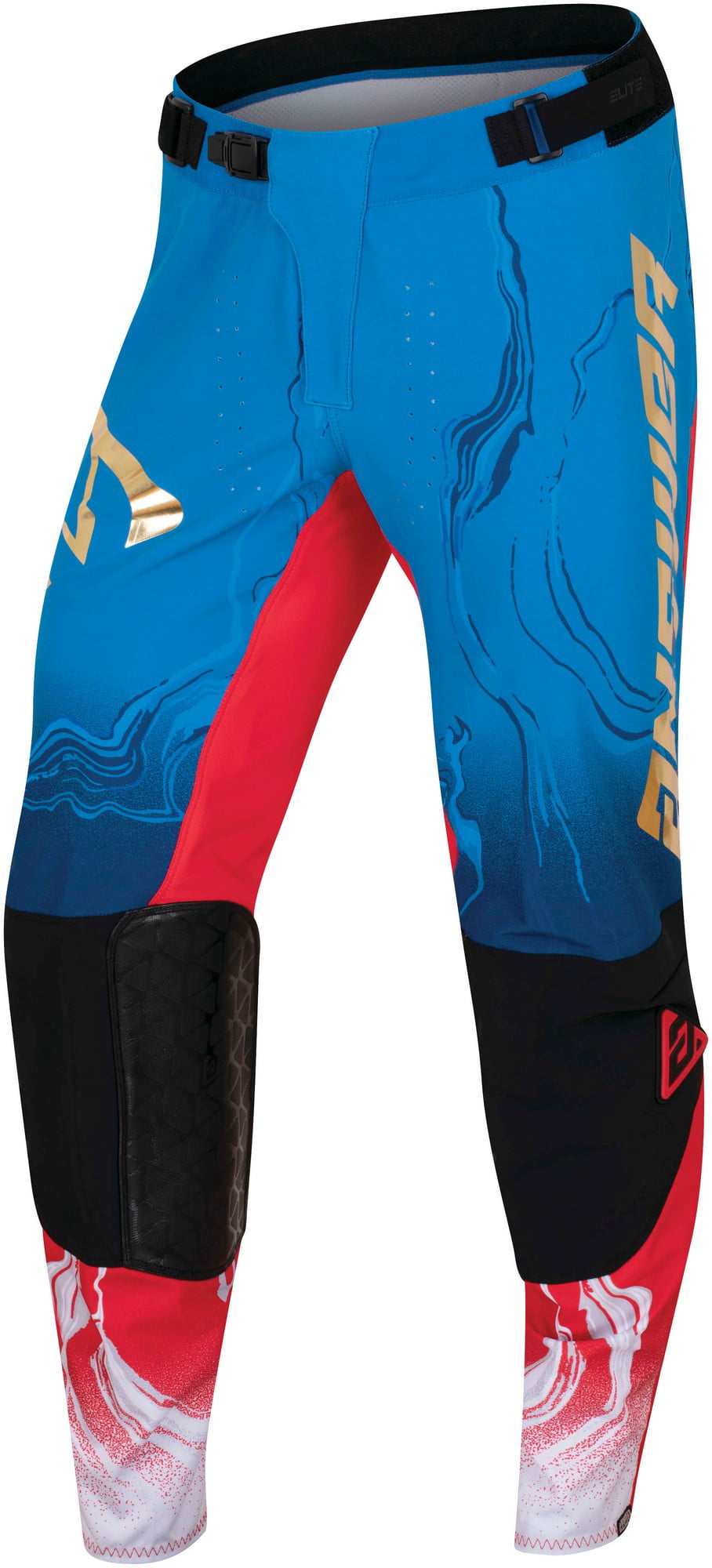 Pantaloni Motocross V9 Blue Red