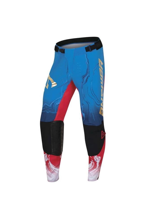 A23 Elite Fusion Youth MX Offroad Pants Red/White/Blue 22 USA