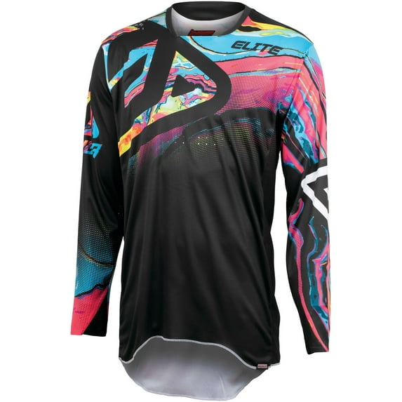 Answer A23.Elite Spectre Mens MX Offroad Jersey Iridescent/Black XS