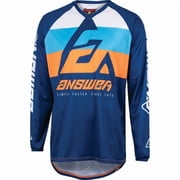 Answer A23 Syncron CC Mens MX Offroad Jersey Blue/Orange XXL