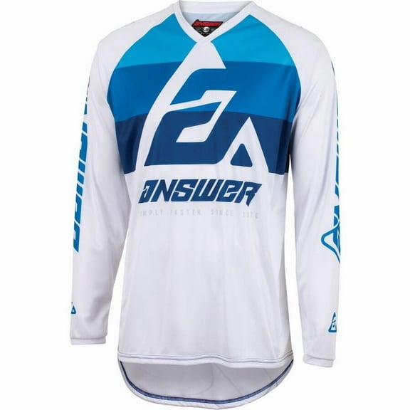 Answer A23 Syncron CC Mens MX Offroad Jersey Blue/White XL