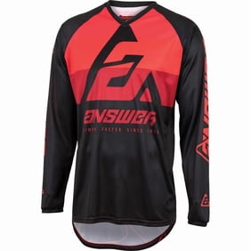 Answer A23 Syncron CC Mens MX Offroad Jersey Red/Black MD