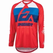 Answer A23 Syncron CC Mens MX Offroad Jersey Red/Blue XL