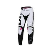 Answer A23 Syncron CC Womens MX Offroad Pants Black/White/Rhodamine 12 USA