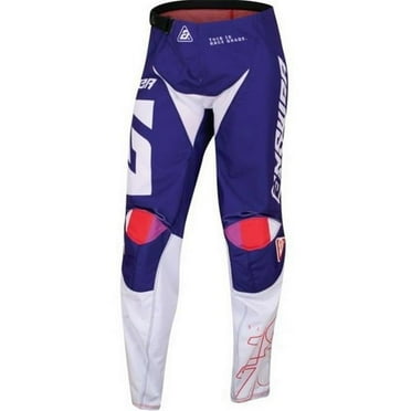 Answer A23 Syncron CC Womens MX Offroad Pants Purple/White/Red 16 USA