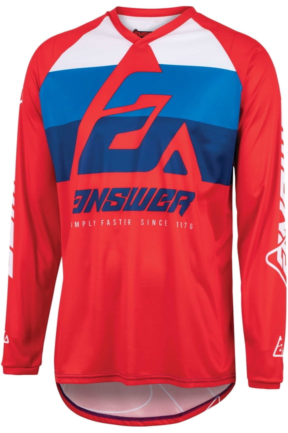 23 Syncron CC Jersey Red/White/Blue Youth - XL