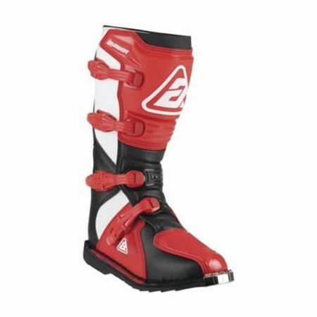 Answer AR1 Mens MX Offroad Boots Black/Red/White 10 USA