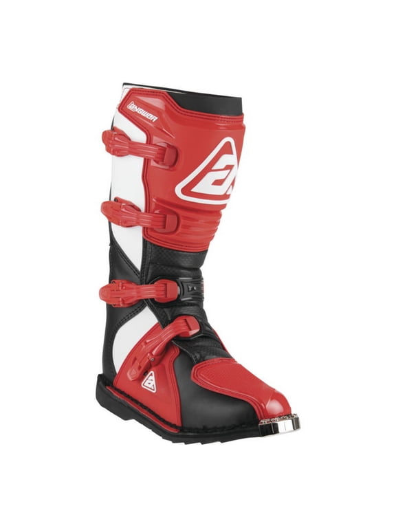 AR1 Mens MX Offroad Boots Black/Red/White 13 USA