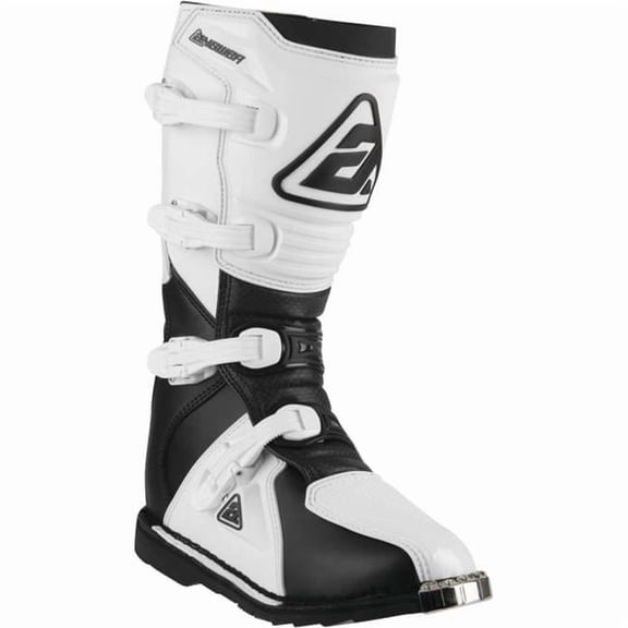 Answer AR1 Mens MX Offroad Boots Black/White 7 USA