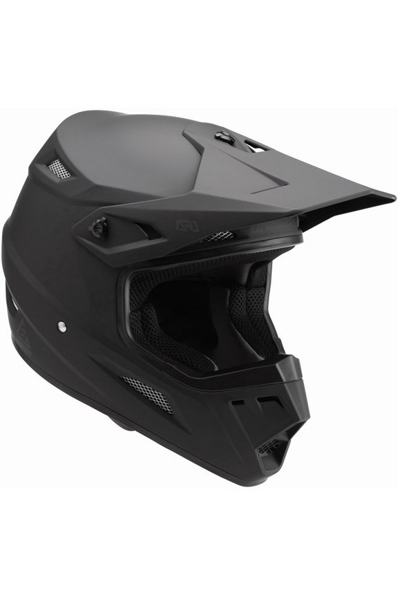 AR1 Solid MX Offroad Helmet Matte Black XXL