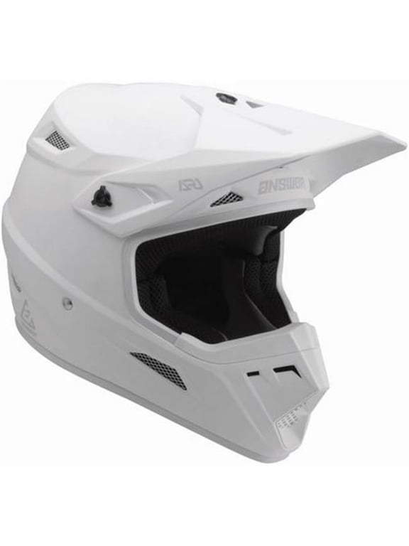 AR1 Solid Youth Helmet (Medium, Matte White)