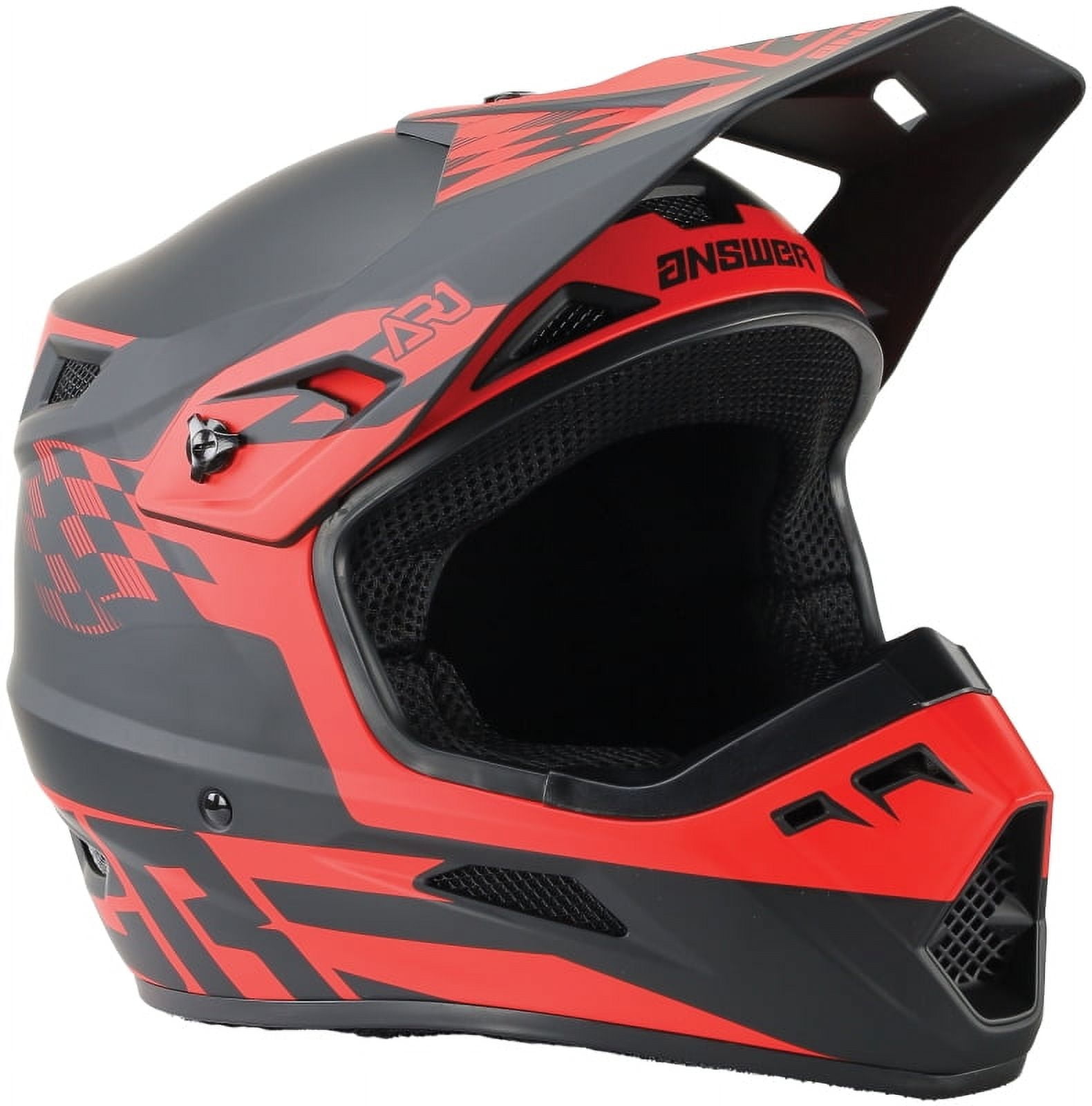 Answer AR1 Sweep Helmet Black/Red - Medium - Walmart.com