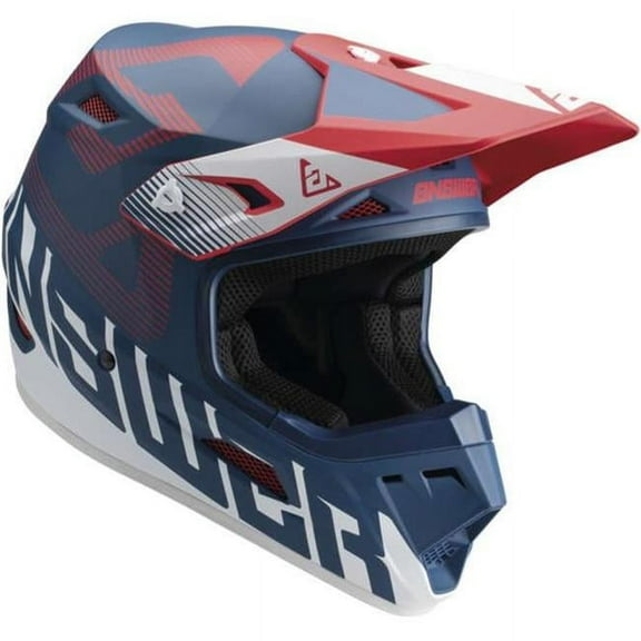 Answer AR1 V2 Bold Helmet Red/White/Blue Youth - Large