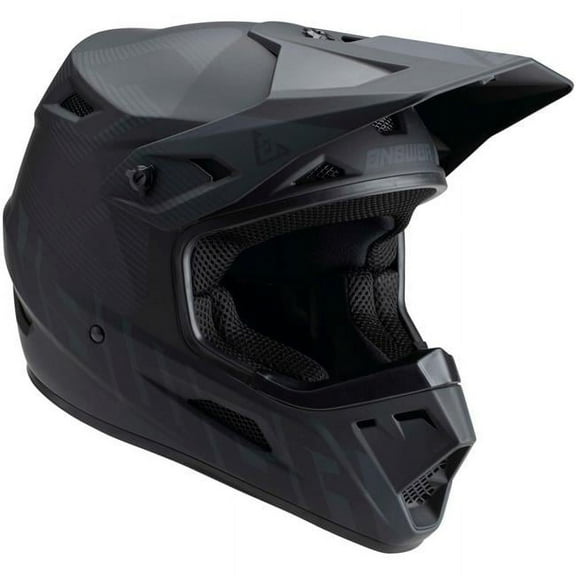 Answer AR1 V2 Bold MX Offroad Helmet Black/Dark Gray XXL