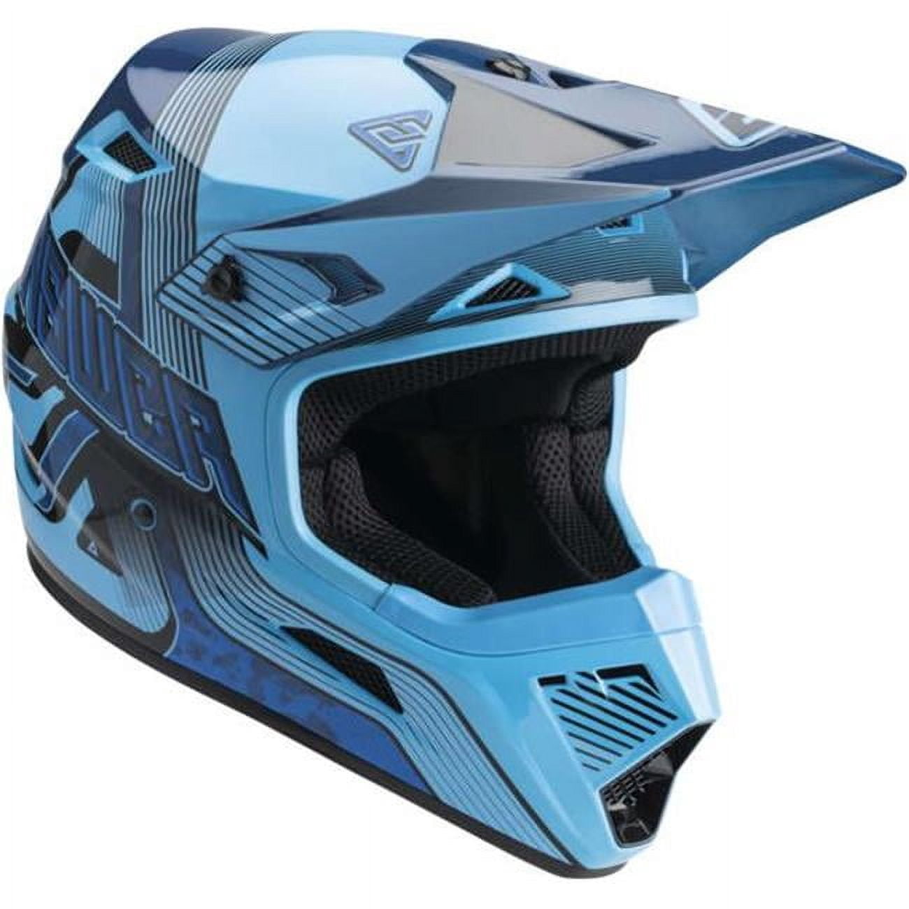 Answer AR1 Vendetta Helmet Blue/Dark Blue Youth - Small - Walmart.com