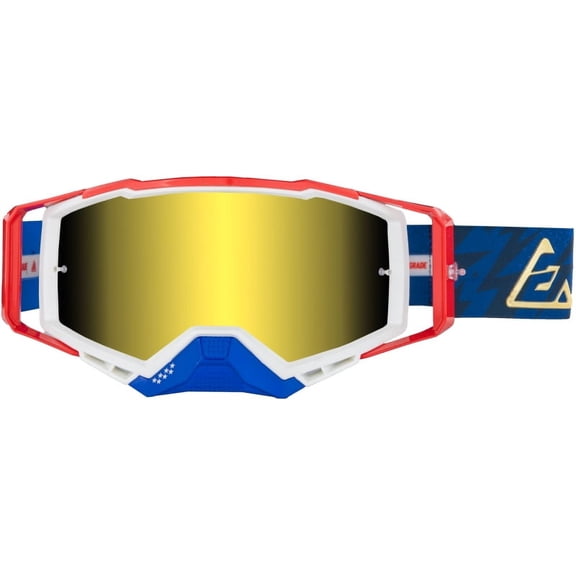 Answer ARC Bolt Goggles Red/White/Blue/Gold - Adult