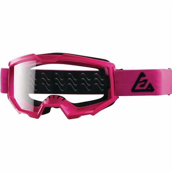 Answer Apex 1 MX Offroad Goggles Pink/Black w/Clear Lens