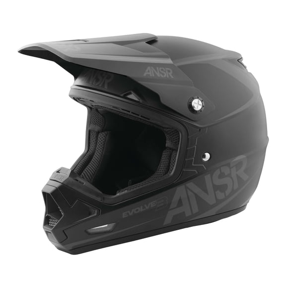Answer Evolve 3 Solid Helmet (X-Small, Black)